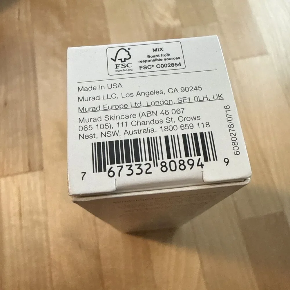 Murad new box